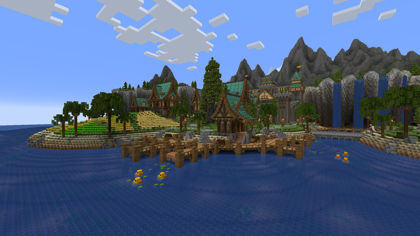 Medieval Island Spawn - 1200x1100