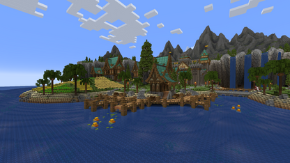 Medieval Island Spawn - 1200x1100