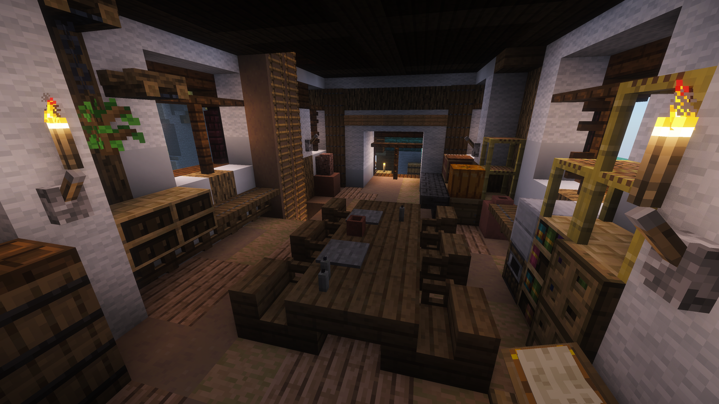 Medieval Blue Castle Lobby - 200x200