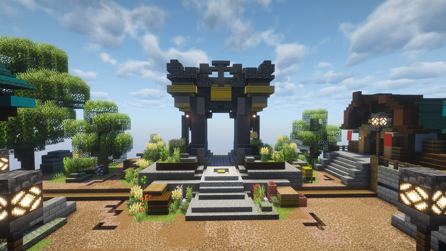 Medieval Blue Castle Lobby - 200x200