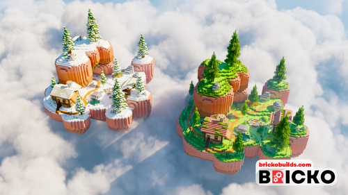 SkyBlock Islands - 150x50