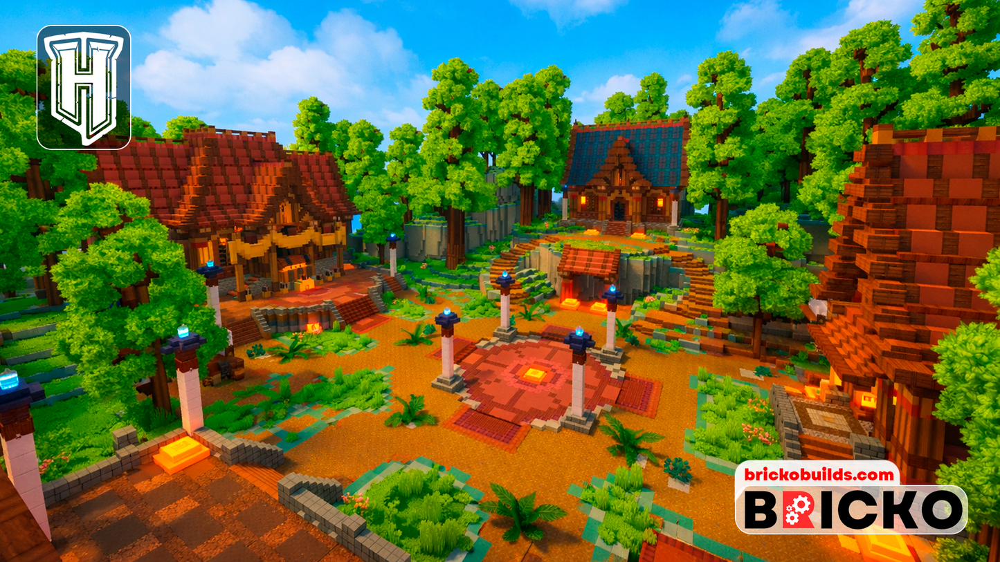 Hytale Greenfall Town - 200x200