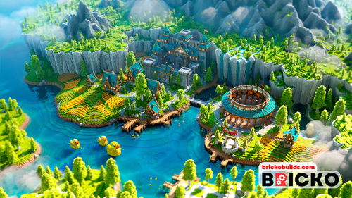 Medieval Island Spawn - 1200x1100