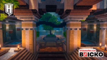 Hytale Jungle Dungeon - 100x100