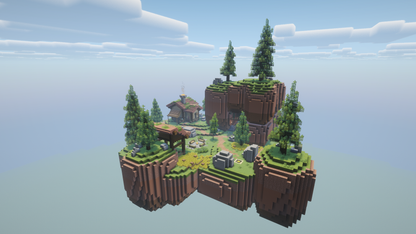SkyBlock Islands - 150x50